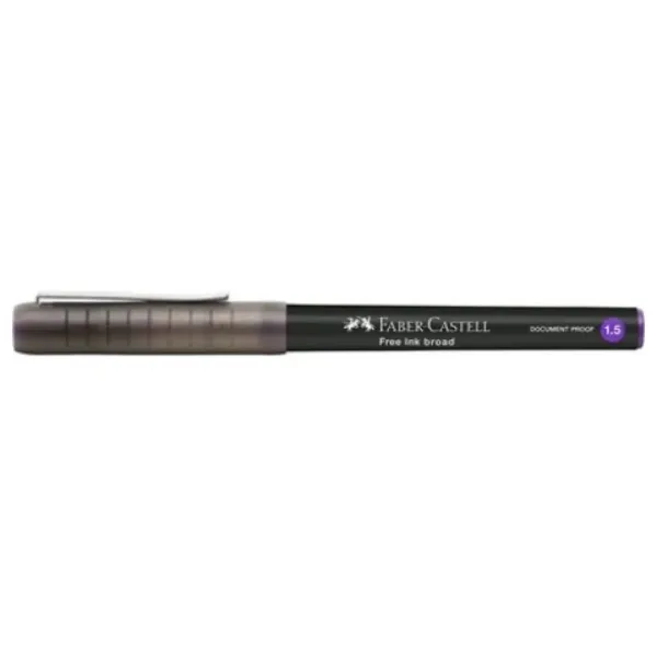 imagen de Faber-Castell: Bolígrafo morado de 1,5 mm 2