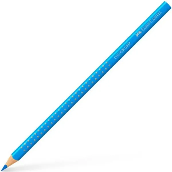 imagen de Faber-Castell: Grip 2001 Neón azul lápiz de colores 1