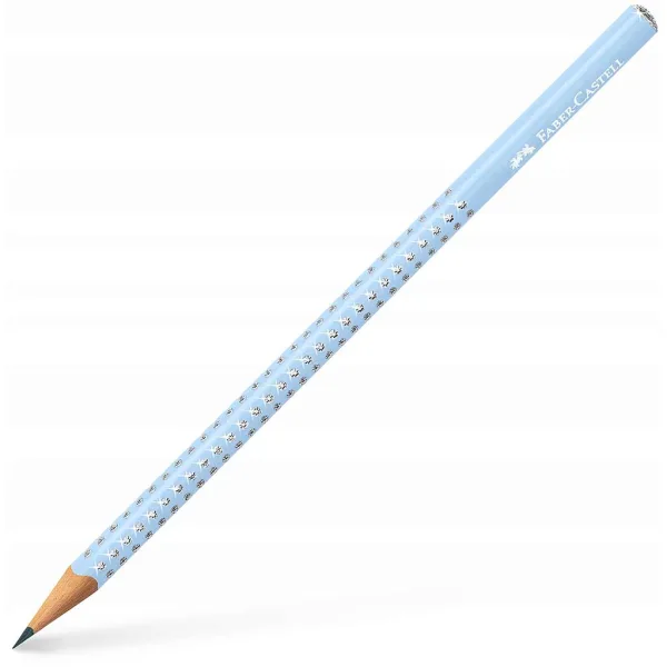 imagen de Faber-Castell: Lápiz de grafito Sparkle color azul cielo perlado 1ud 1
