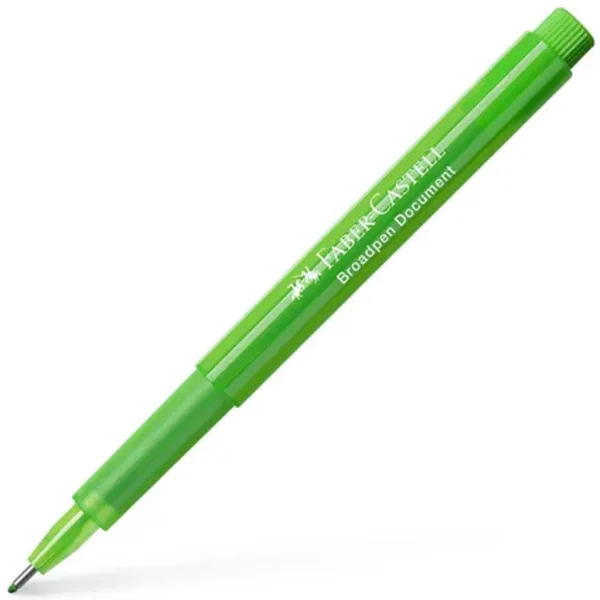 imagen de Faber-Castell: Marcador verde claro 0,8mm 1