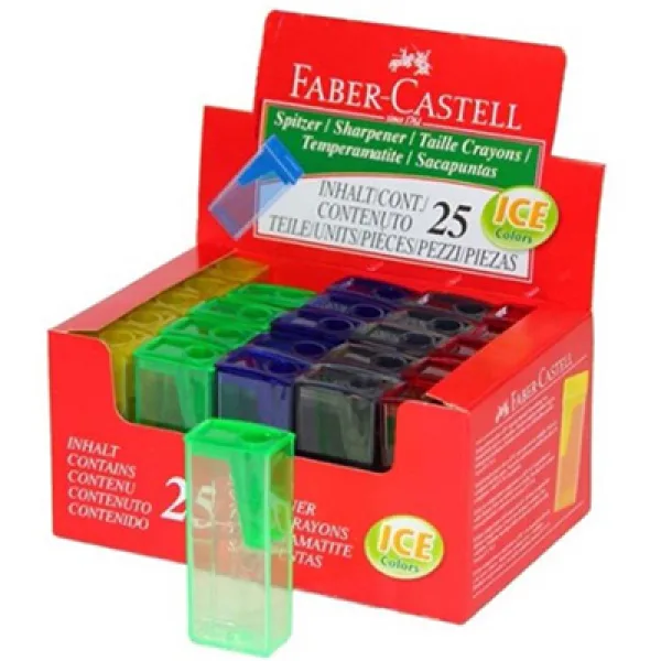 imagen de Faber-Castell: Sacapuntas de colores vivos en varias versiones 1