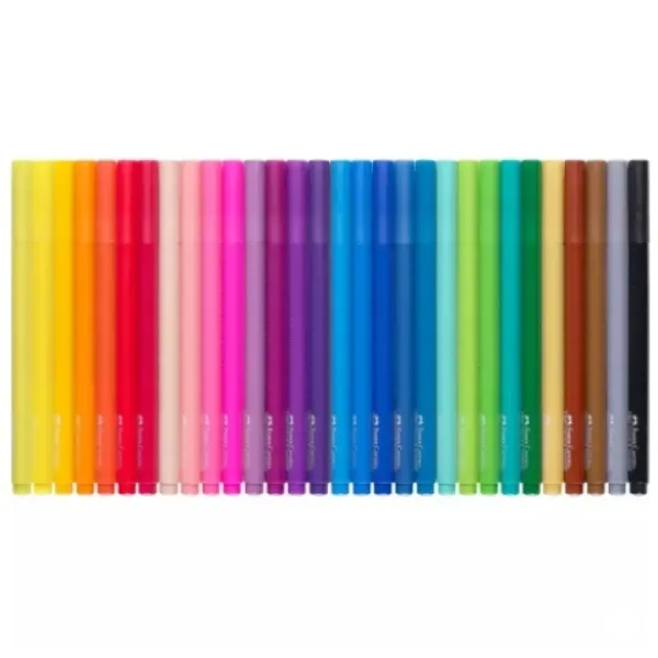 imagen de Faber-Castell: Set de rotuladores de colores Grip de 30 unidades 2