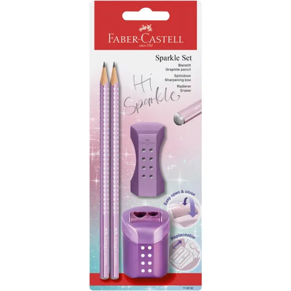 imagen de Faber-Castell: SPARKLE set de material de escritura de 4 piezas en varias versiones 1 pieza 3