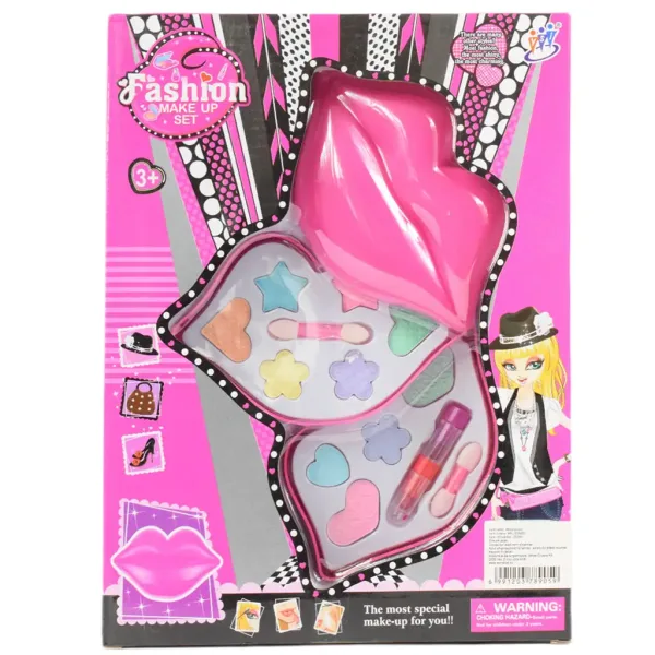imagen de Fashion Make Up: Paleta de maquillaje en forma de labios de dos niveles 6