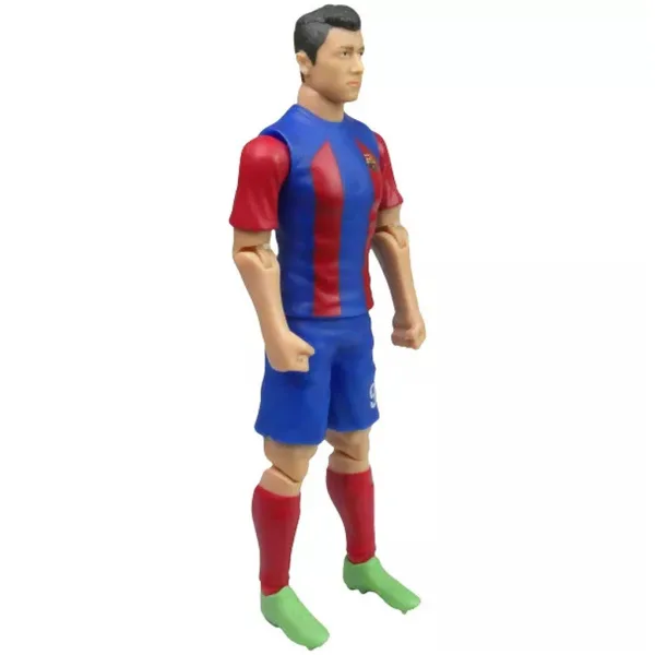 imagen de Figura de acción de futbolista, 20 cm - FC Barcelona, camiseta número 9 de Lewandowski 2