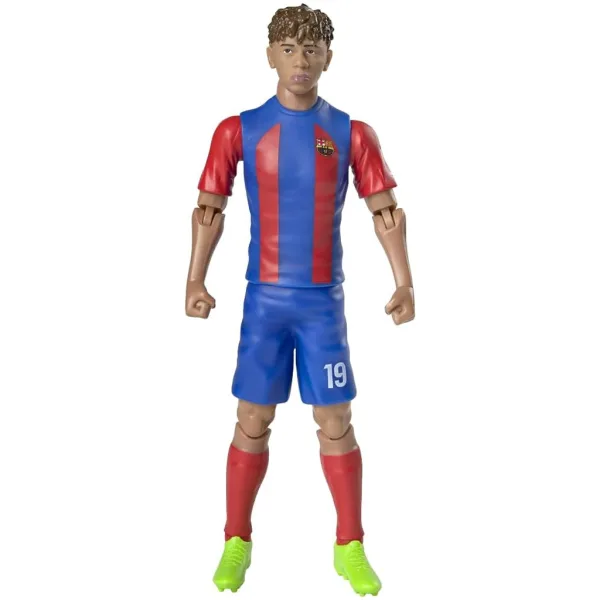 imagen de Figura de acción de futbolista, 20 cm - FC Barcelona, Lamine Yamal con la camiseta 19 2