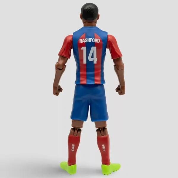 imagen de Figura de acción de futbolista, 20 cm - FC Barcelona, Rashford con el número 14 3