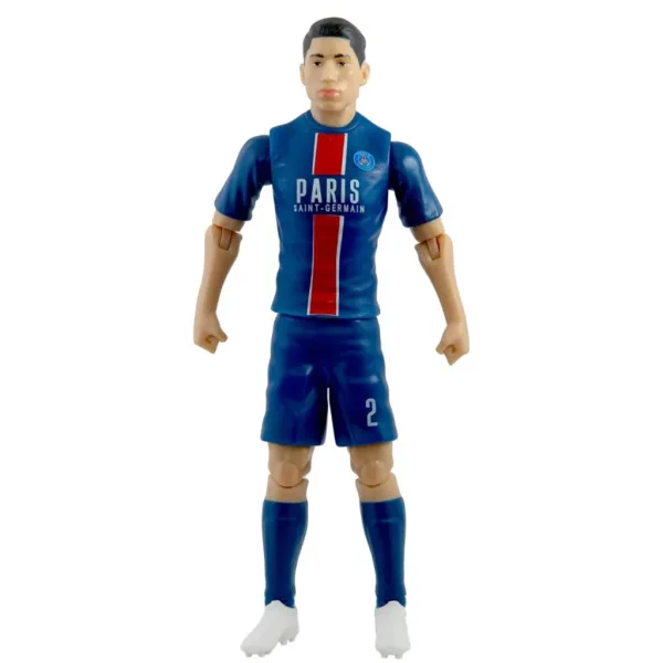imagen de Figura de acción de futbolista, 20 cm - PSG, Hakimi con camiseta 2 1