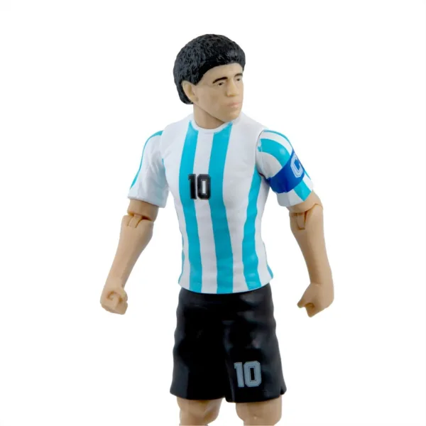 imagen de Figura de acción de futbolista, 20cm - Argentina Maradona con camiseta número 10 2