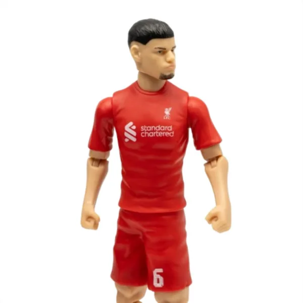 imagen de Figura de acción de futbolista, 20cm - Liverpool Kerkez con camiseta número 6 2