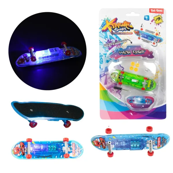 imagen de Fingerboard iluminado ujjgördeszka en varias versiones 1ud 2