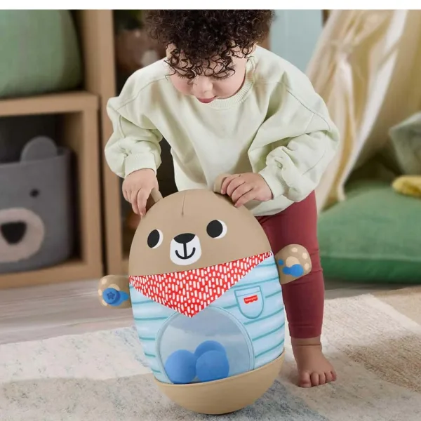 imagen de Fisher-Price: Osito levantador para bebés - Mattel 2