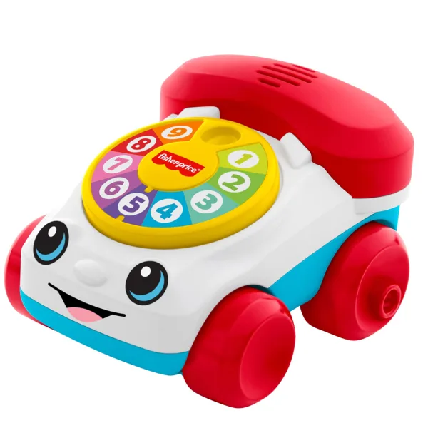 imagen de Fisher-Price: Teléfono de juguete Tili-toli cochecito - Mattel 2