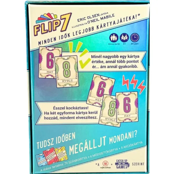 imagen de Flip 7 juego de cartas 2