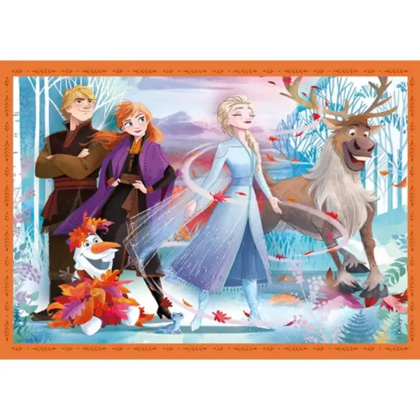 imagen de Frozen 2. Puzzle 4 en 1 - Clementoni 4