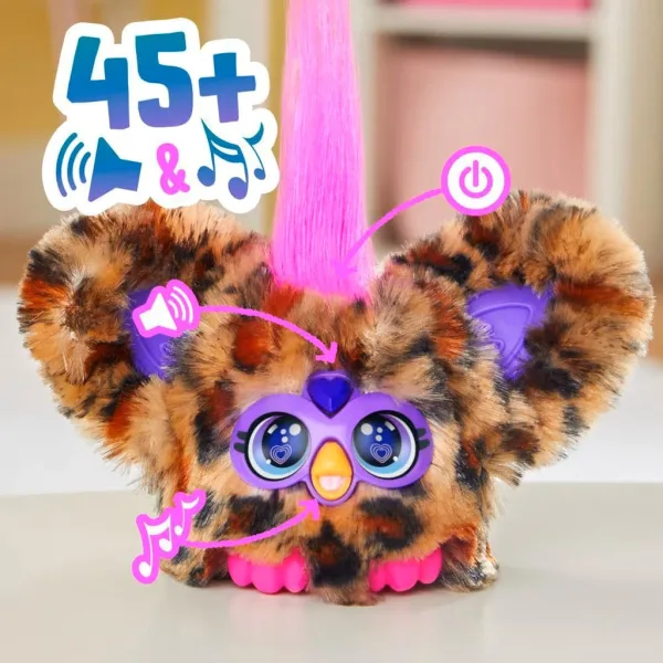 imagen de Furby: Furblets Chee-Chee figura de peluche interactiva - Hasbro 3