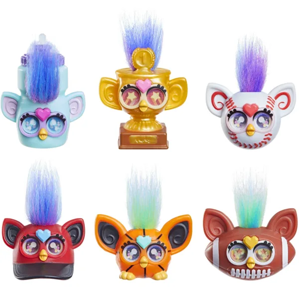 imagen de Furby: Minis Sports pack de 6 figuras - Hasbro 2
