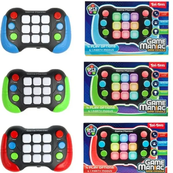 imagen de Game Maniac: Consola de juegos electrónica 4 en 1 2