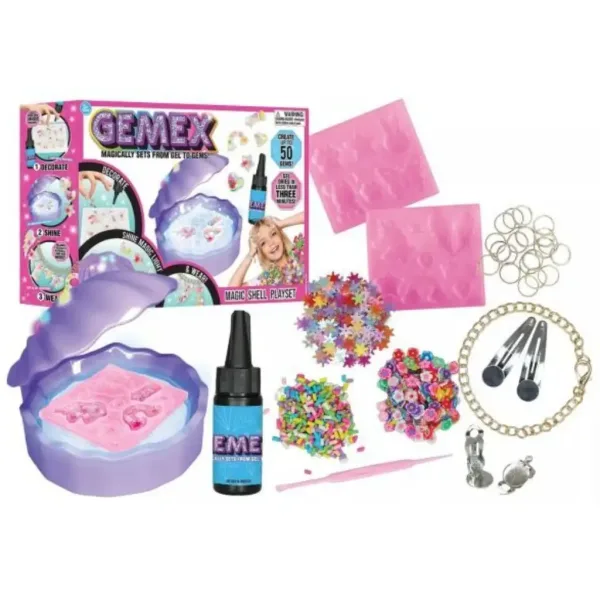 imagen de Gemex: Concha mágica de joyería de gema de gel 4
