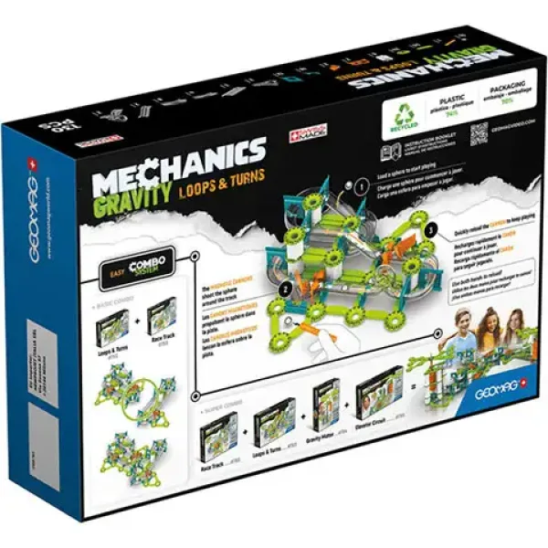 imagen de Geomag Mechanics Gravity loops juegos de construcción magnéticos 130 piezas 2
