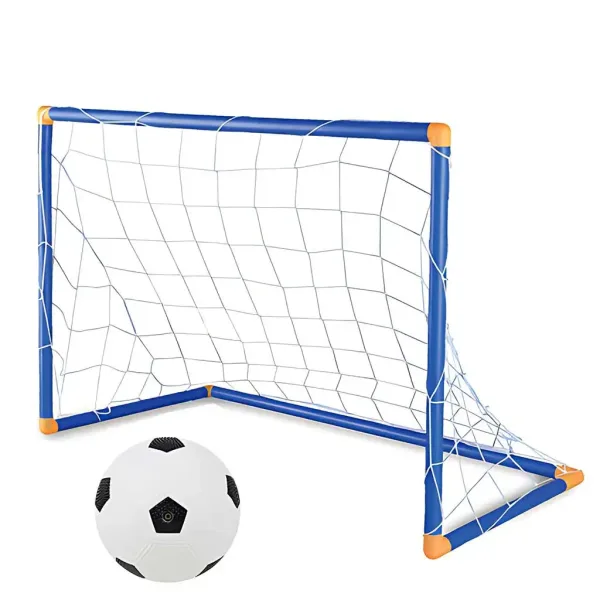 imagen de GoalBuddies: Set de portería de fútbol con balón y bomba 60x41x30cm 2