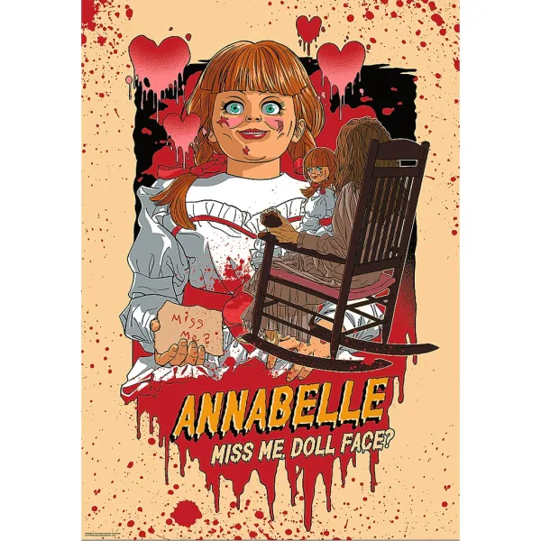 imagen de Hall of horror Annabelle premium plus 1000 piezas puzzle - Trefl 2