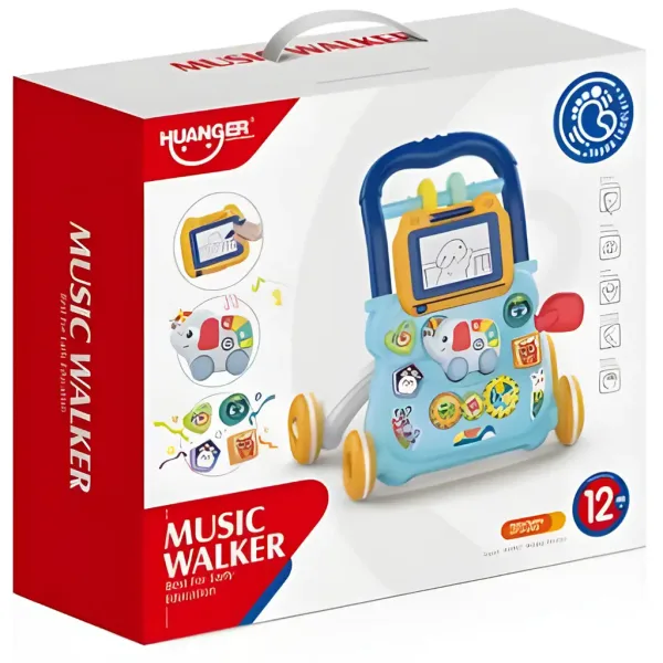 imagen de Happy World: Elefante azul musical para el desarrollo de habilidades 4