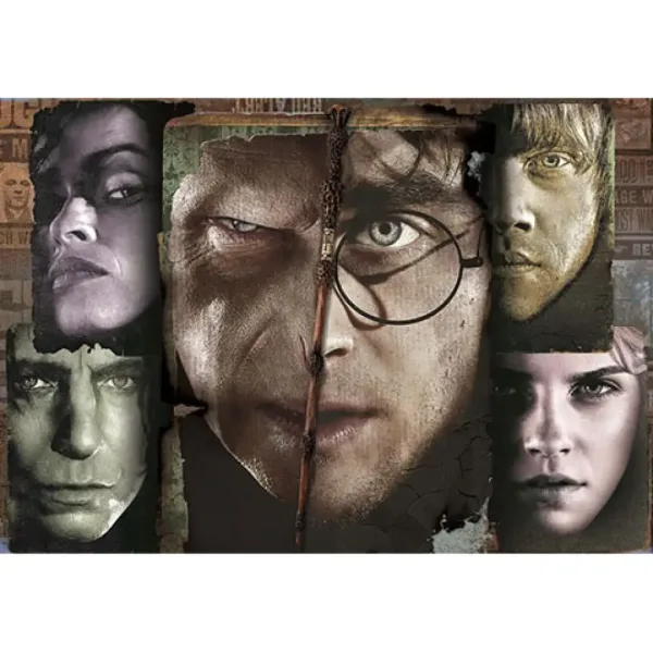 imagen de Harry Potter y el Señor Oscuro rompecabezas de 1000 piezas en maletín - Clementoni 2