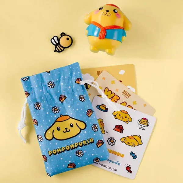 imagen de Hello Kitty: Figura de Pompompurin en caja con accesorios de 6 cm 3