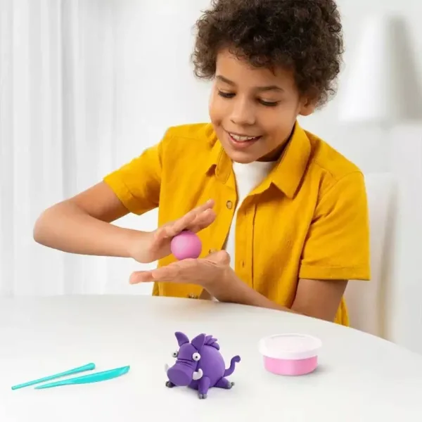 imagen de Hey Clay: Gran set de arcilla con aplicación telefónica - Animales del bosque 5