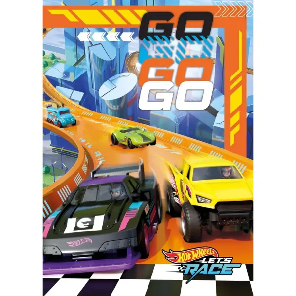imagen de Hot Wheels ¡A la carrera! rompecabezas de 180 piezas - Clementoni 2