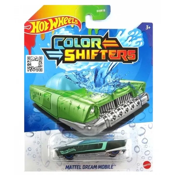 imagen de Hot Wheels: Coche pequeño de cambio de color Dream Mobile 1/64 - Mattel 1