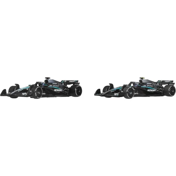 imagen de Hot Wheels F1 Coche Pequeño Paquete 2 - Mercedes: Antonelli + Russell - Mattel 2