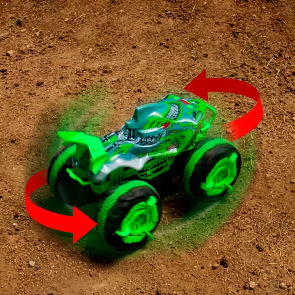 imagen de Hot Wheels Monster Trucks Control Remoto Anfibio Great Bite 1/15 - Mattel 4