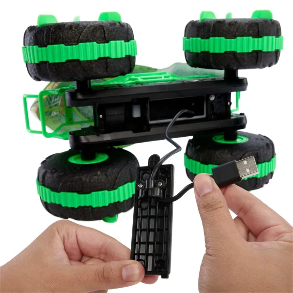 imagen de Hot Wheels Monster Trucks Control Remoto Anfibio Great Bite 1/15 - Mattel 5