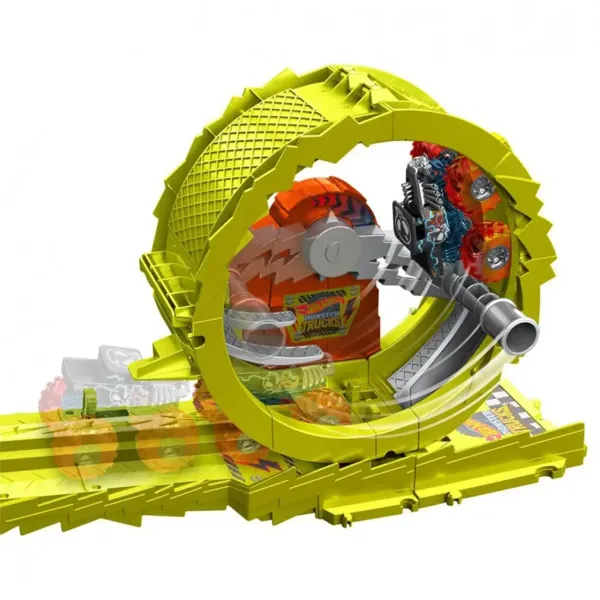 imagen de Hot Wheels Monster Trucks: Power Smasher Caza pista - Mattel 2