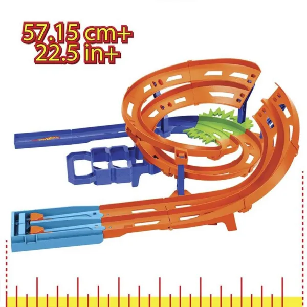 imagen de Hot Wheels: Pista de carreras de doble vía con 2 coches de carreras - Mattel 4
