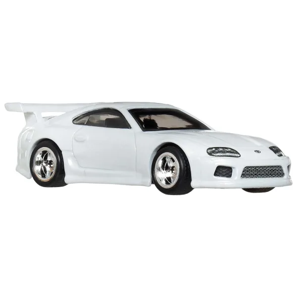 imagen de Hot Wheels: Set de coches de colección Premium Toyota de los años 90 JDM – Supra, Celica GT-Four, MR2 TRD y Sakura Sprinter, 1/64 - Mattel 2