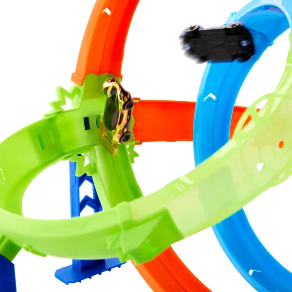 imagen de Hot Wheels: Set de pista de doble lazo - Mattel 2