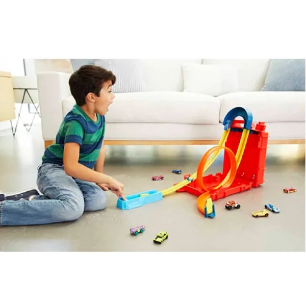 imagen de Hot Wheels Track Builder Set de Pista de Gasolina - Mattel 3