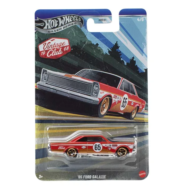 imagen de Hot Wheels: Vintage '65 Ford Galaxie coche en miniatura 1/64 - Mattel 1