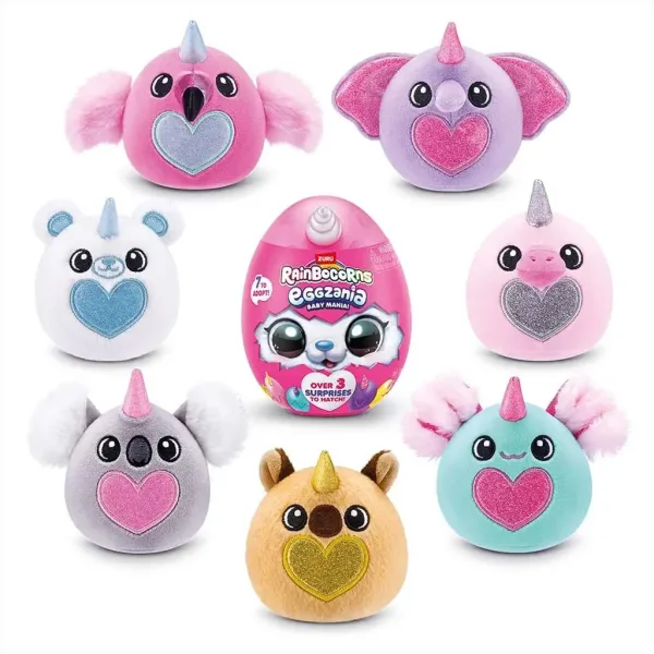 imagen de Huevo sorpresa Rainbocorns Eggzania bebé serie 1 1
