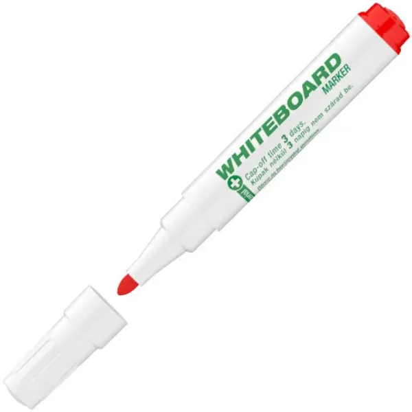 imagen de ICO: Rotulador Antibacteriano Whiteboard 11XXL color rojo 1