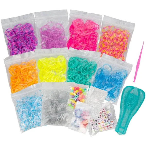 imagen de iLY Kit de fabricación de pulseras de goma en bolsa 2