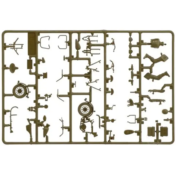 imagen de Italeri 1/35 Motocicletas U.S. 2db modelo de motocicleta militar 2
