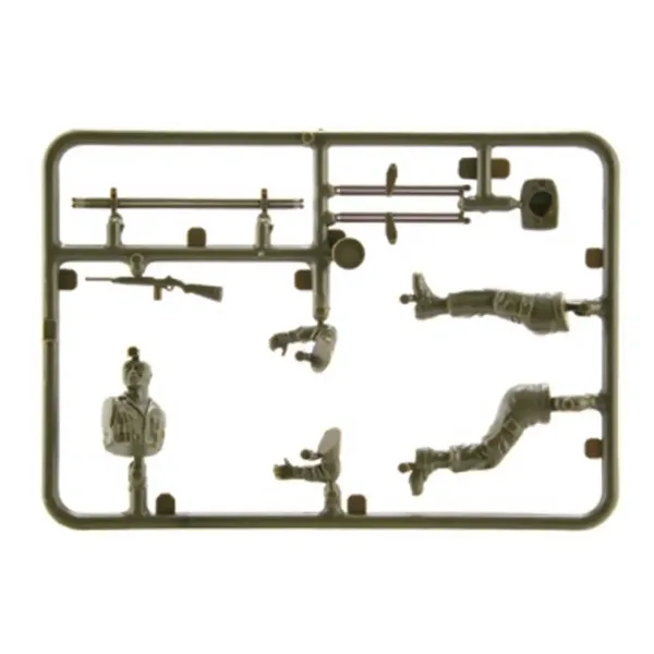 imagen de Italeri 1/35 Willys MB jeep militar con remolque modelo 2