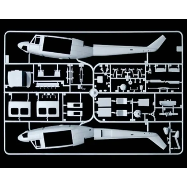 imagen de Italeri 1/48 AB 212 / UH-1N helicóptero maqueta 4