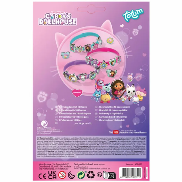 imagen de Juego creativo de fabricación de pulseras de la casa de muñecas Gabi - Totum 4