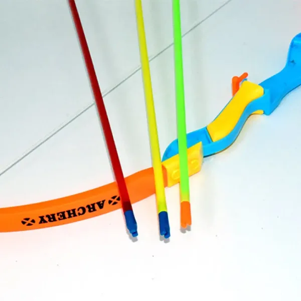 imagen de Juego de arco con flechas de ventosa 55cm 3