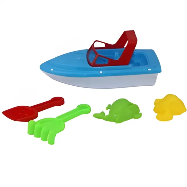 imagen de Juego de arena con barco en versión de mano 2